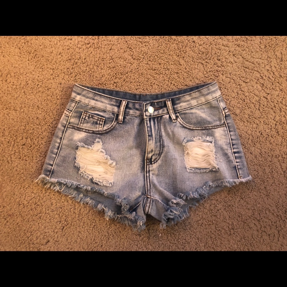jean shorts